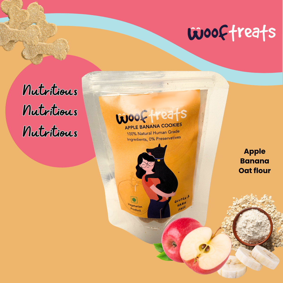 Apple Banana Bites