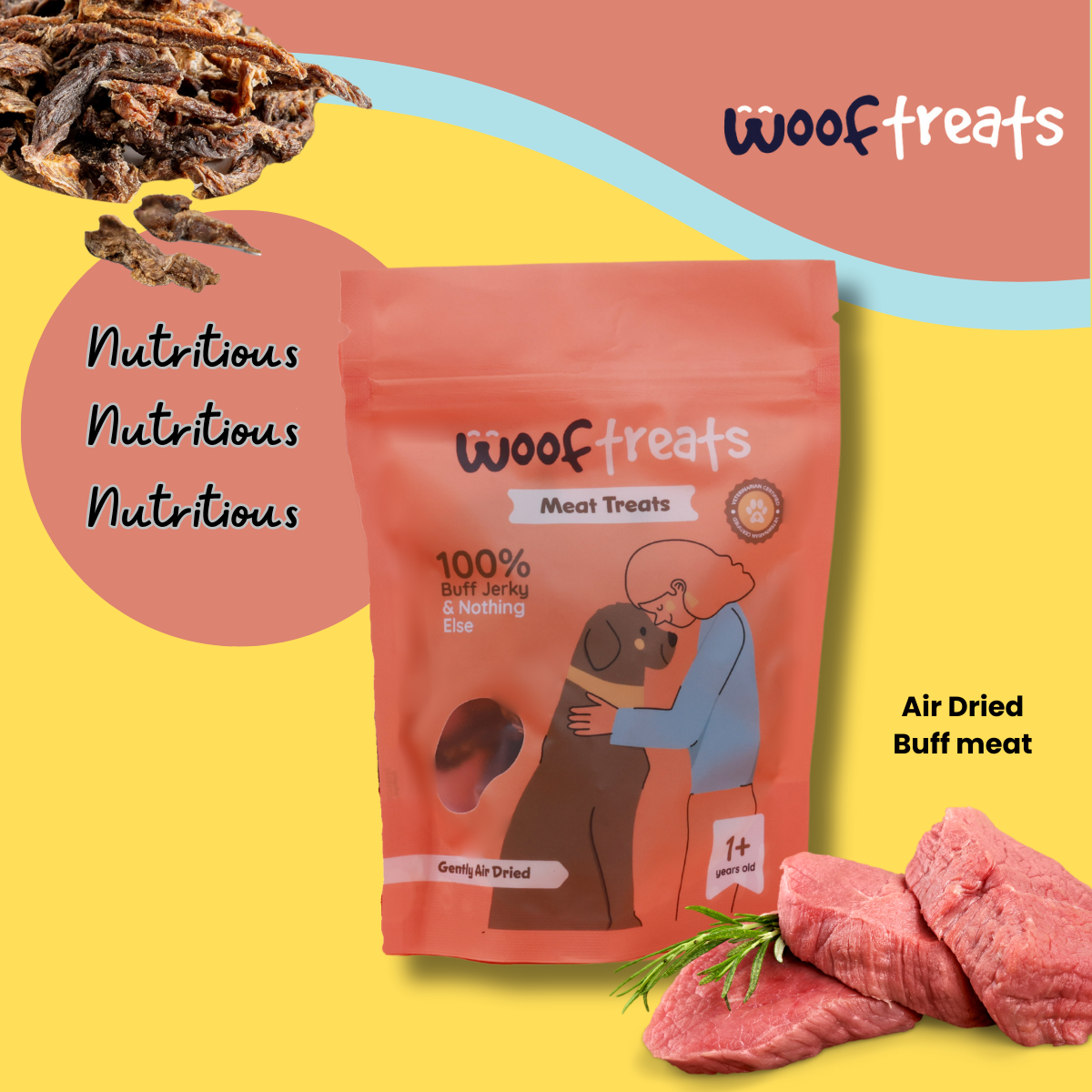 Jerky Combo (Non-veg) - Chicken Jerky - Meat Treats