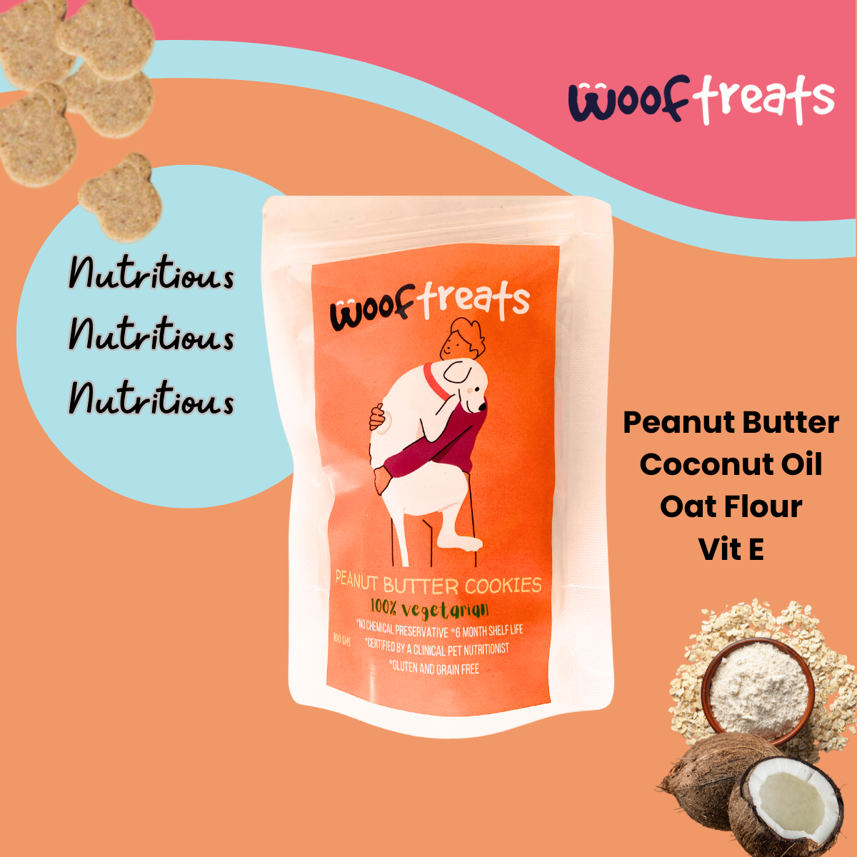 Bites Combo - Peanut Butter Bites - Apple Banana Bites - Beetroot Bites