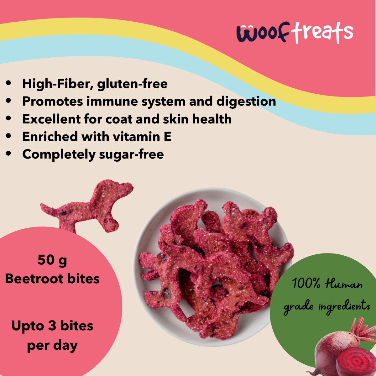 Bites Combo - Peanut Butter Bites - Apple Banana Bites - Beetroot Bites