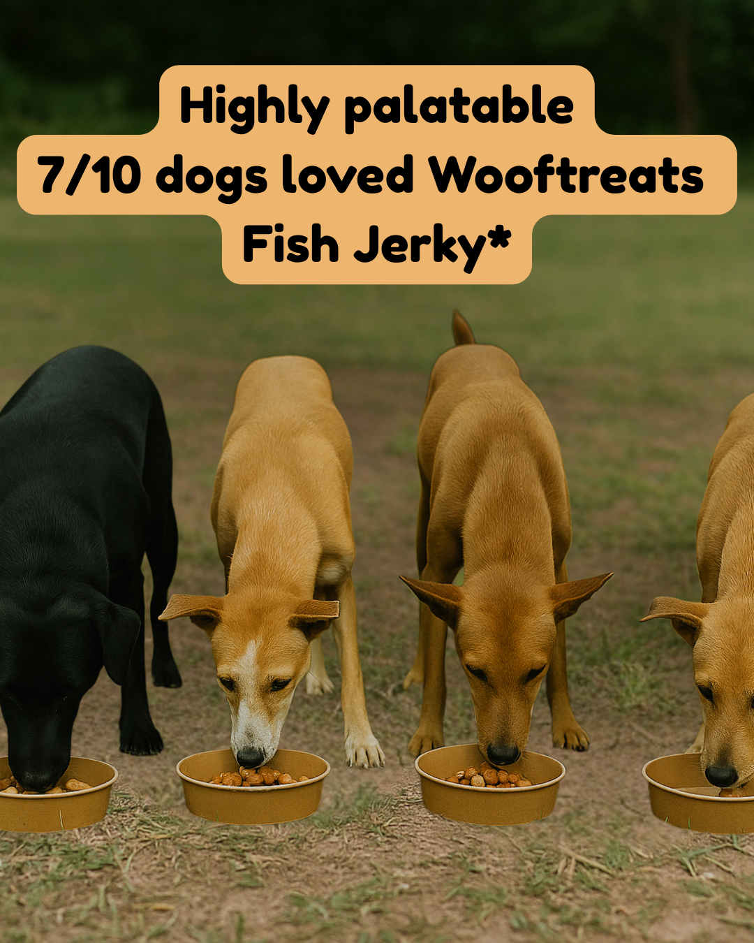 Wooftreats Fish Fillet Jerky for Dogs
