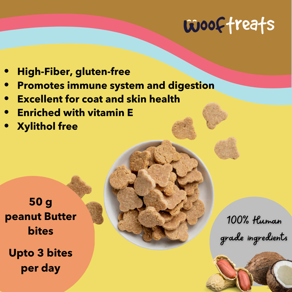 Veg Protein Combo - Peanut Butter - Peanut Butter Bites