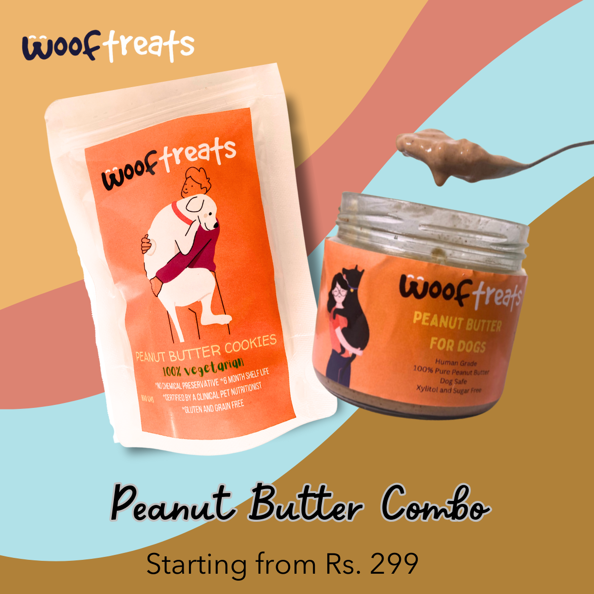 Veg Protein Combo - Peanut Butter - Peanut Butter Bites